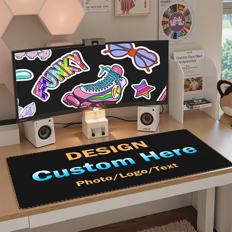 Home Office Logo - Individuelles Mauspad mit Ihrem Design, Logo