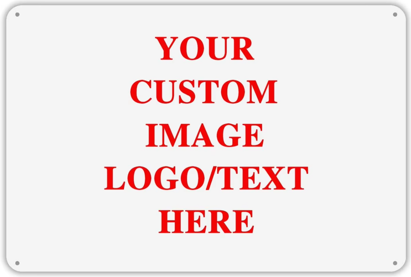 Home Office Logo - Individuelles Schild, personalisiertes Metallschild, entwerfen Sie
