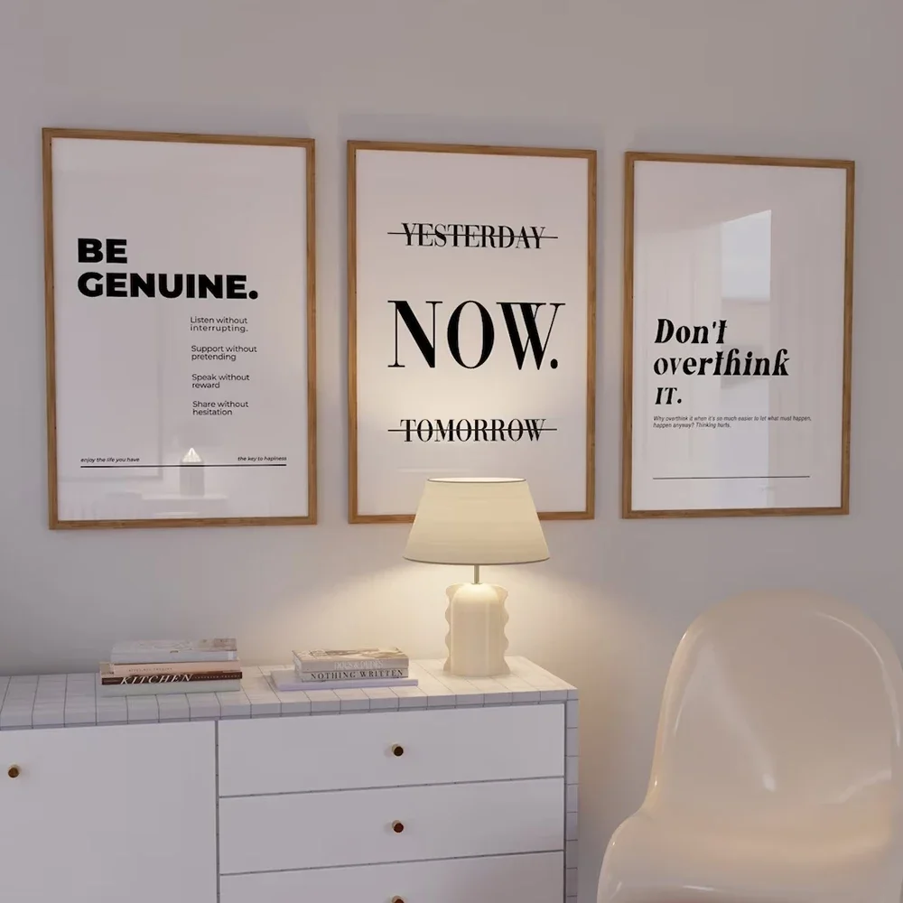 Home Office Room Inspiration - Minimalist ische Motivation Fokus harte Arbeit