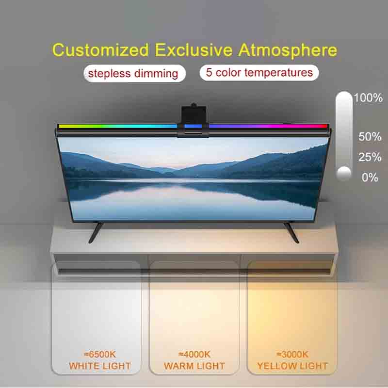 60/80cm RGB-Lichtleiste LED-Mo – Home Office Work Table Bewertung und Preis