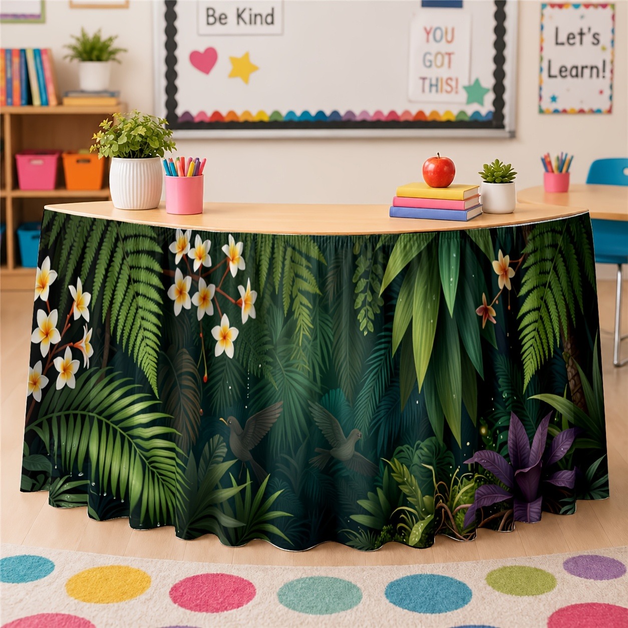 Grüne exotische Pflanzendekora – Home Office Work Table Bewertung und Preis