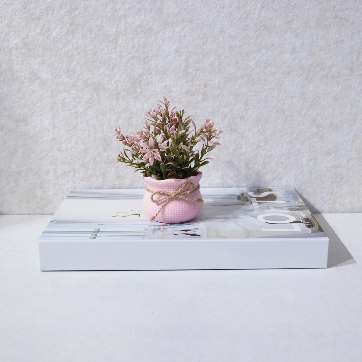 Mini künstliche rosa Serie Blu – Home Office Layout Bewertung und Preis