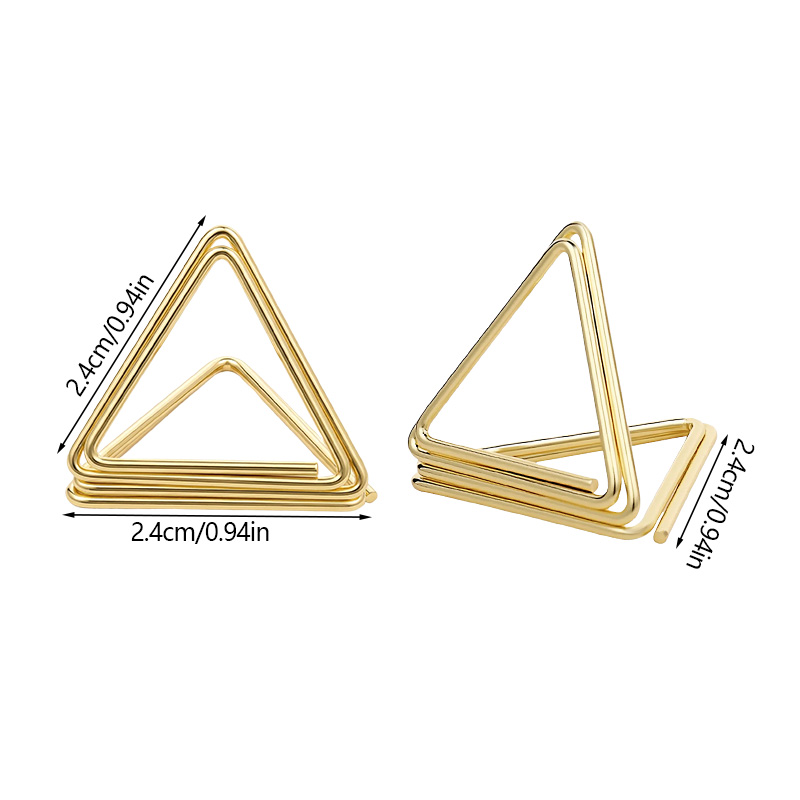10 Stück Metallische Goldene T – Document Holder Stand Bewertung und Preis