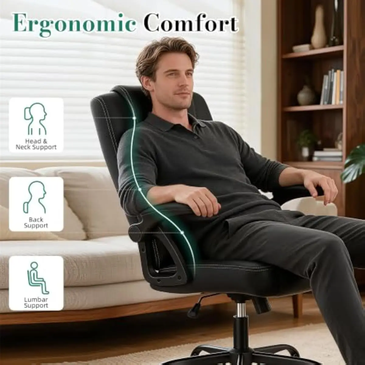 Ergonomischer Bürostuhl für Fü – Ergonomic Office Chair Bewertung und Preis