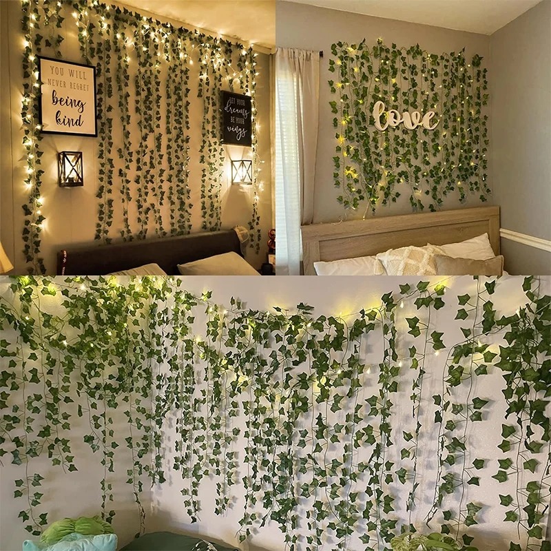 Grüner Efeu 210cm LED Lichterk – Home Office Layout Bewertung und Preis