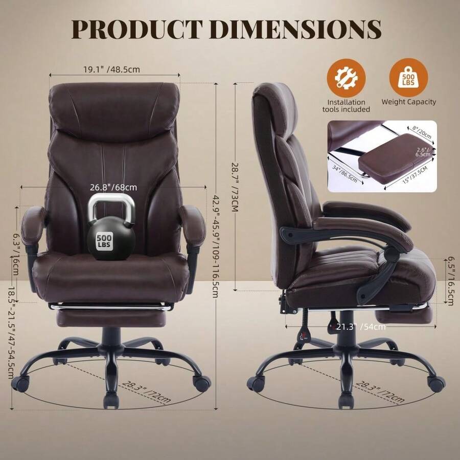 Bürostuhl, Computerstuhl mit h – Ergonomic Office Chair Bewertung und Preis