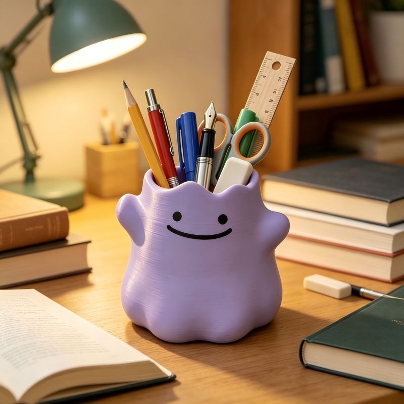 Stiftehalter mit Cartoon-Chara – Home Office Or Bewertung und Preis