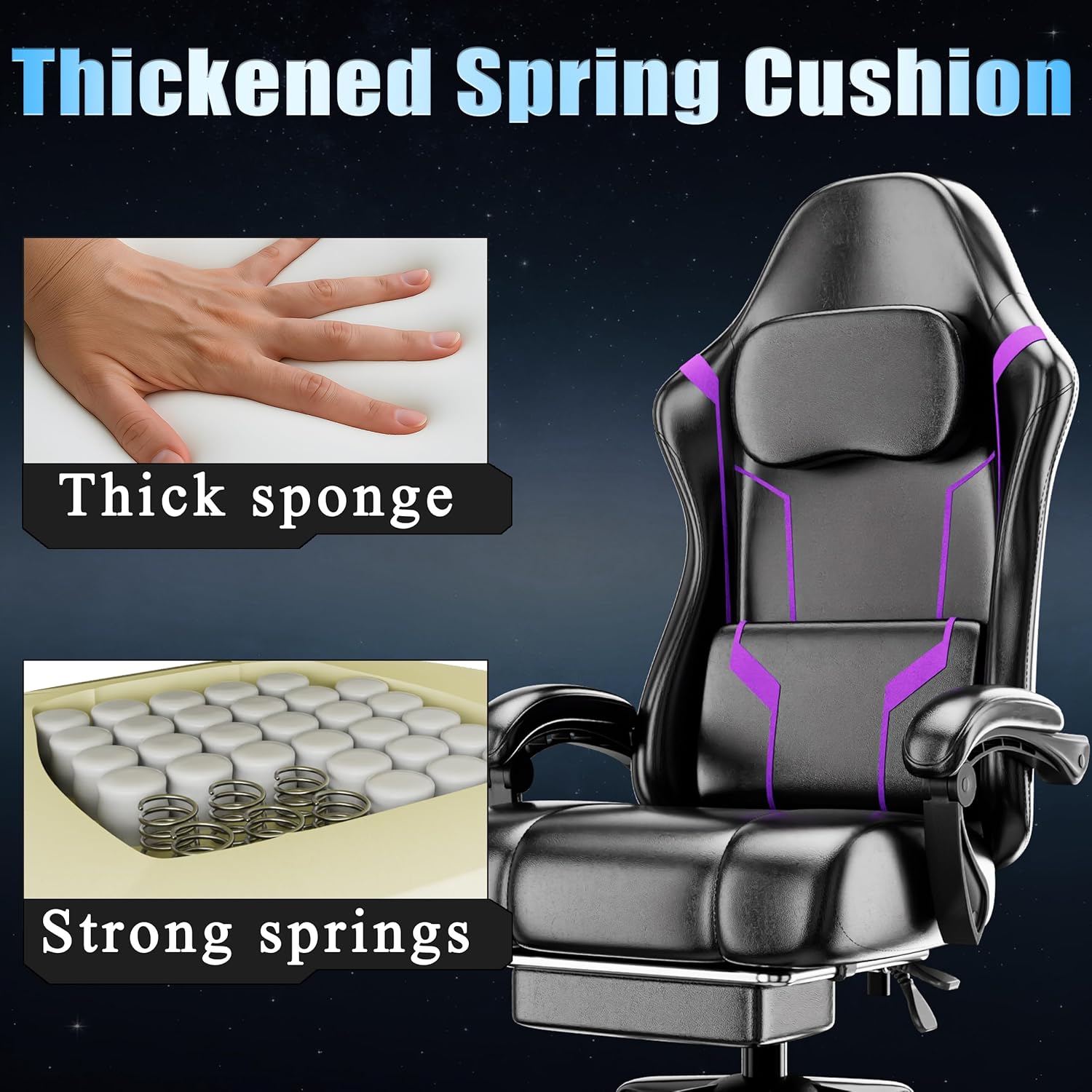 Ergonomischer Gaming-Stuhl mit – Ergonomic Office Chair Bewertung und Preis