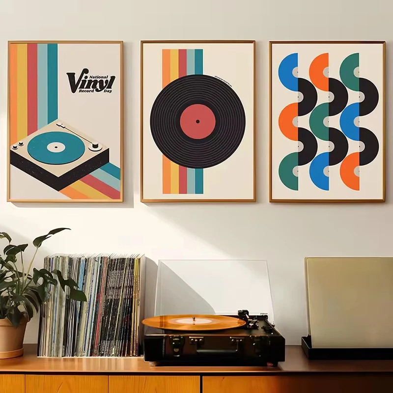 Mid-Century Vinyl-Schallplatte – Home Office Or Bewertung und Preis