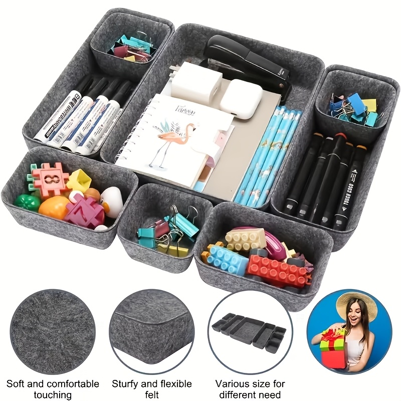 Schubladen-Filz-Aufbewahrungsb – Home Office Work Table Bewertung und Preis